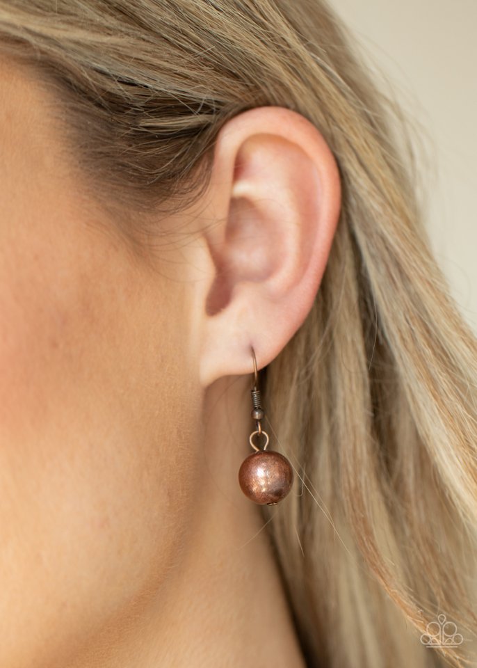 Paparazzi ♥ Twinkle Twinkle, Im The Star - Copper ♥ Necklace