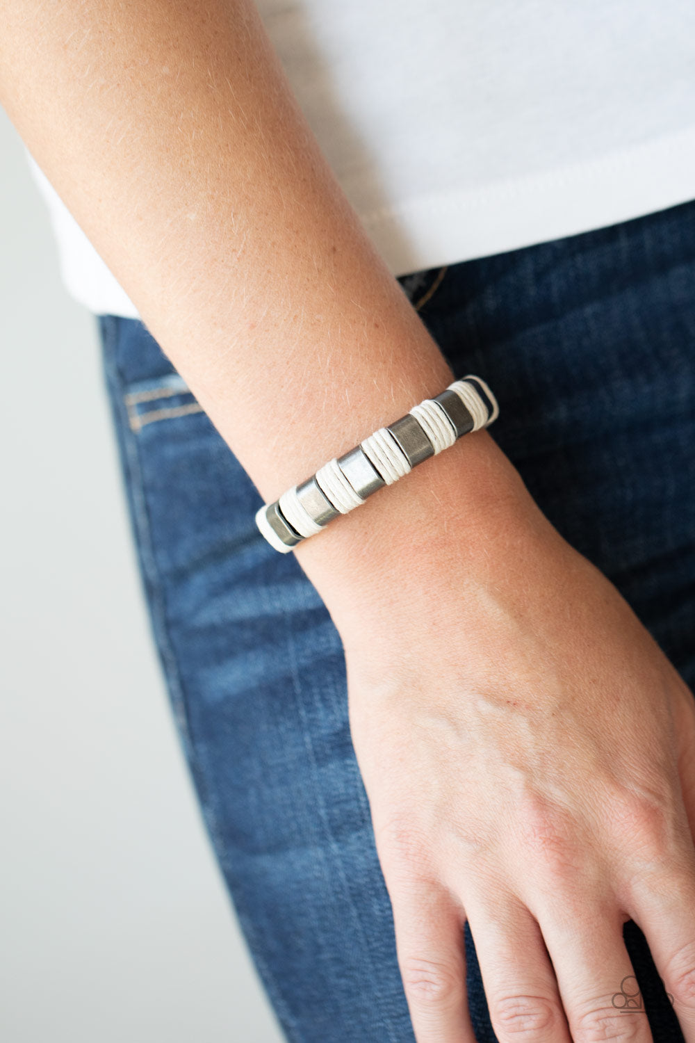 Paparazzi ♥ Just Ride - Black ♥ Bracelet