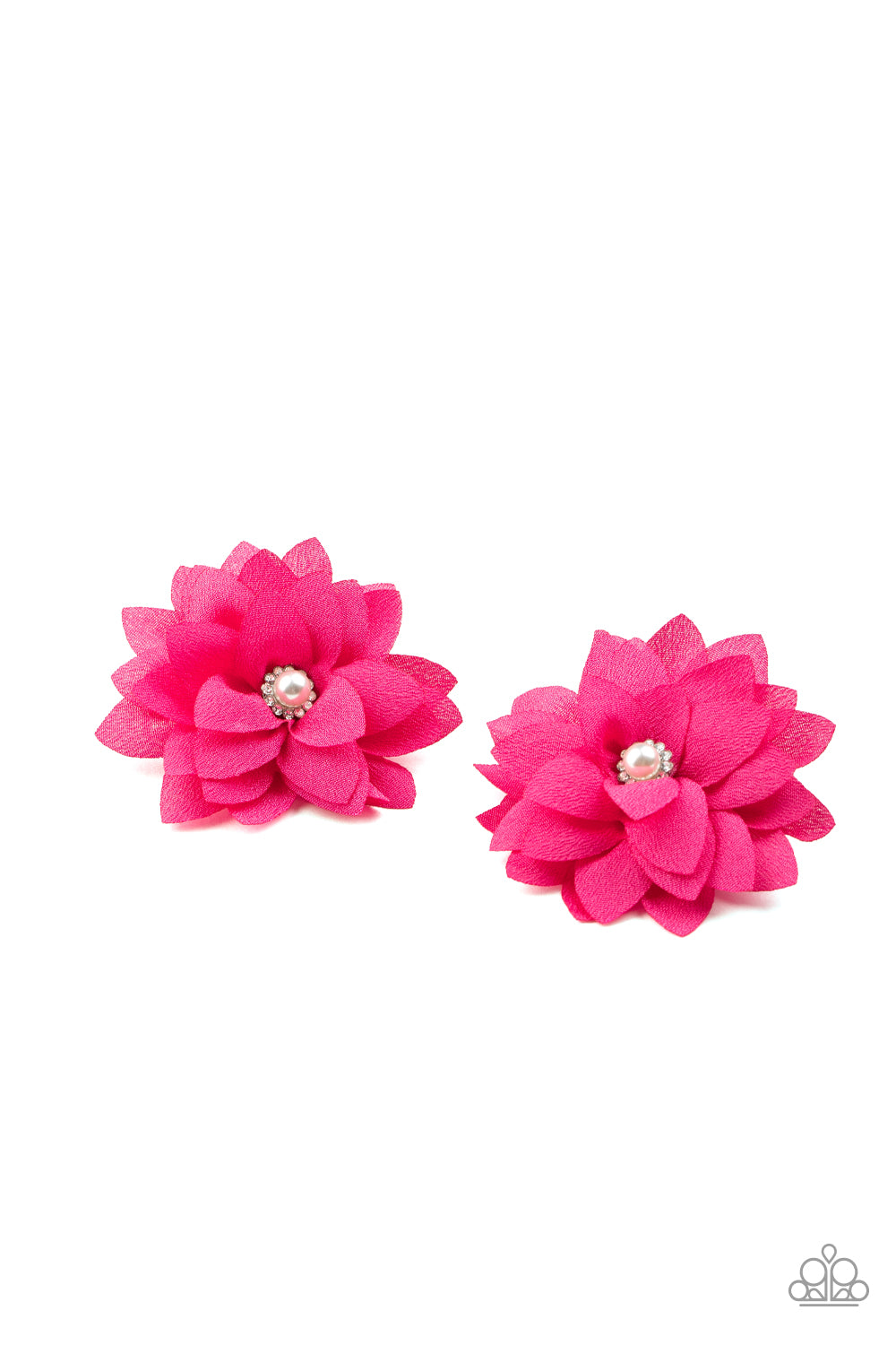 Paparazzi ♥ Things That Go BLOOM! - Pink ♥ Hair Clip