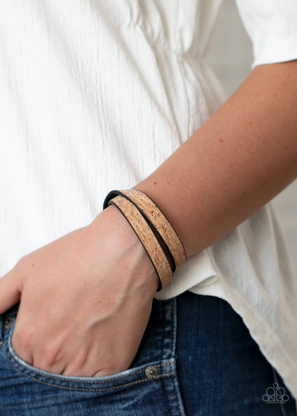 Paparazzi ♥ Space Warp - Brown ♥ Bracelet