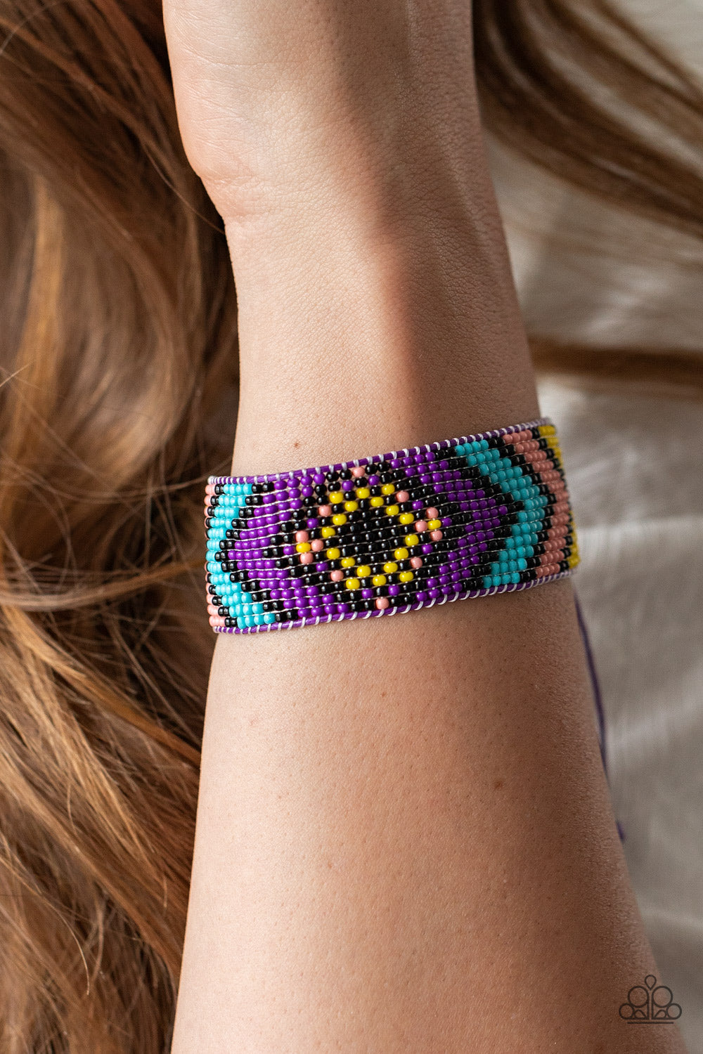 Paparazzi ♥ Desert Dive - Purple ♥ Bracelet