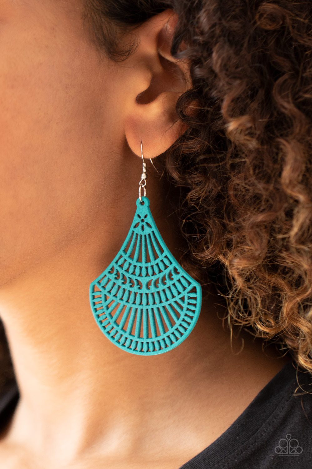 Paparazzi ♥ Tropical Tempest - Blue ♥ Earrings