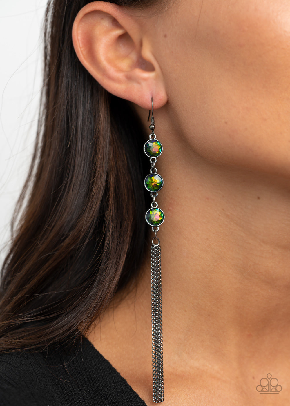 Paparazzi ♥ Moved to TIERS - Multi ♥ Earrings