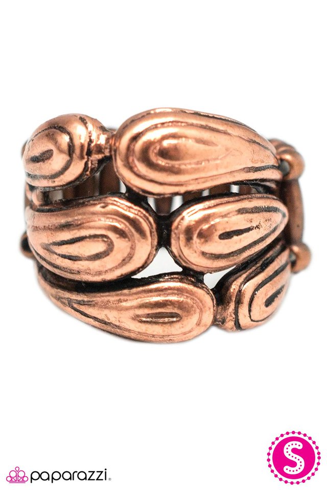 Paparazzi ♥ Cop Out - Copper ♥ Ring
