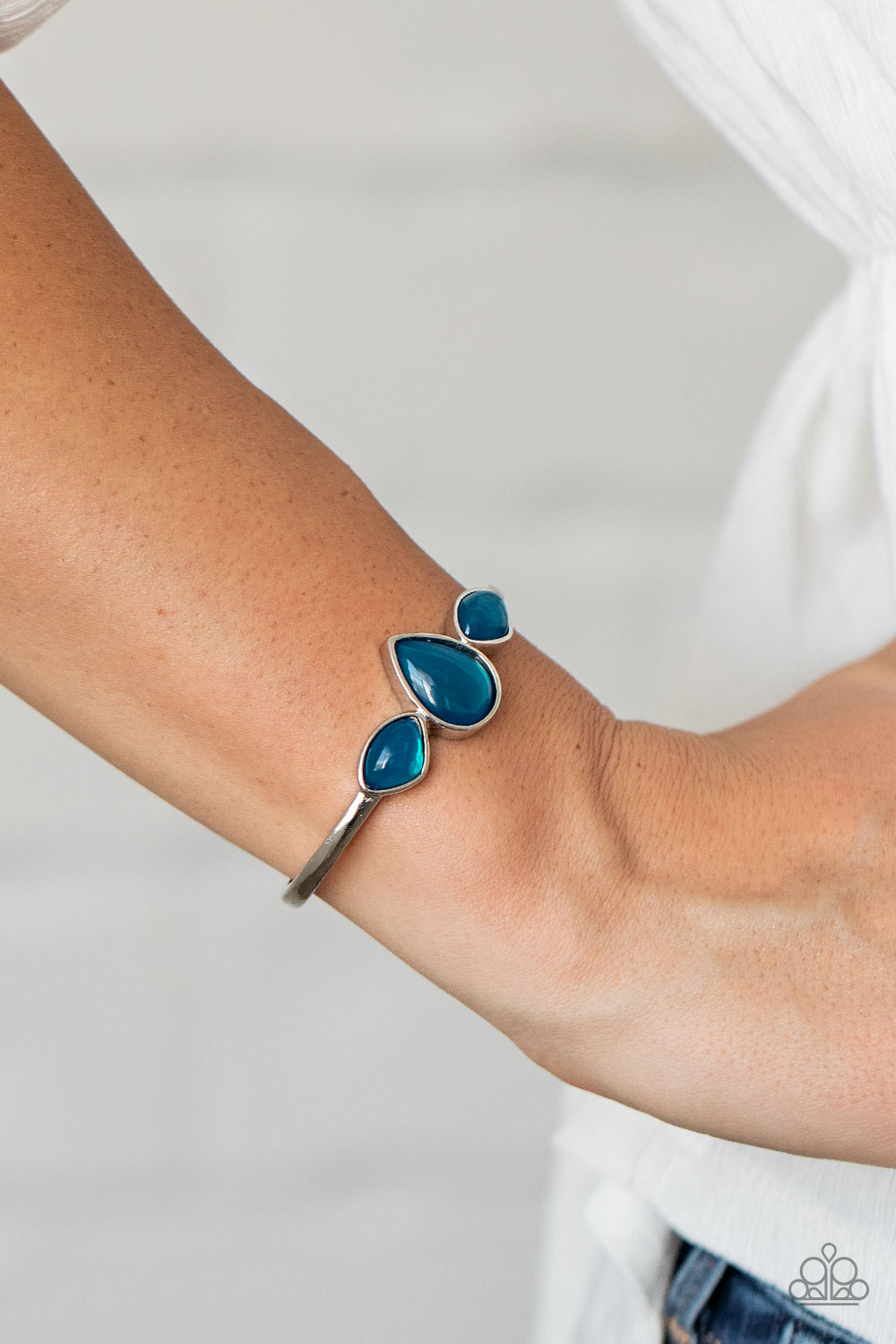 Paparazzi ♥ Boho Beach Babe - Blue ♥ Bracelet