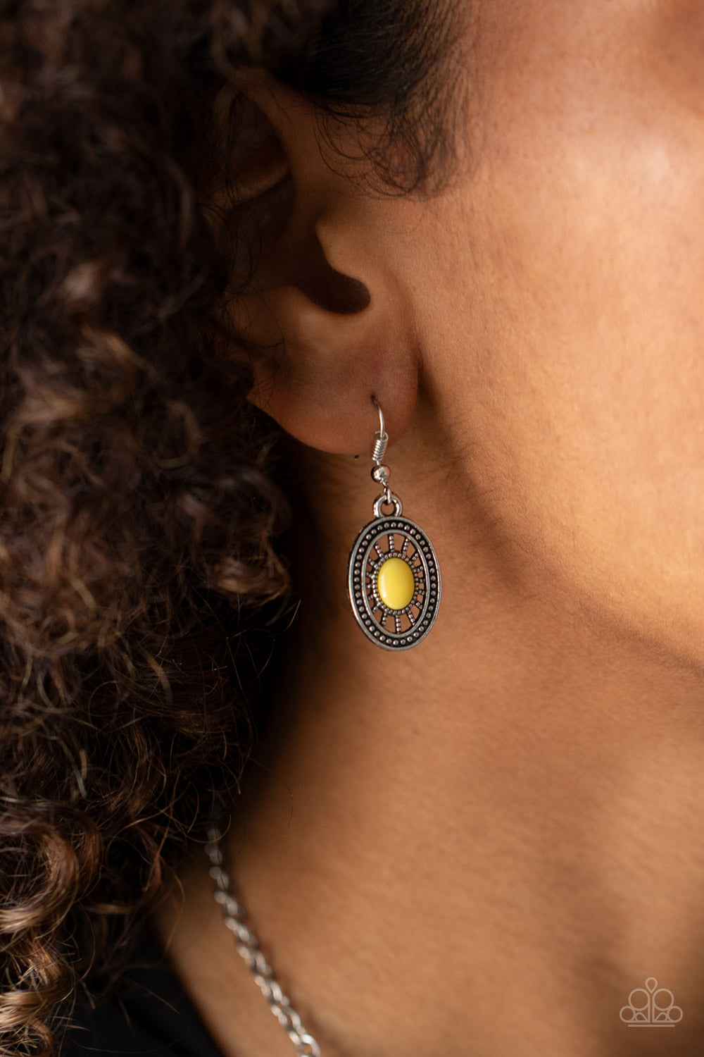 Paparazzi ♥ Totally TERRA-torial - Yellow ♥ Necklace