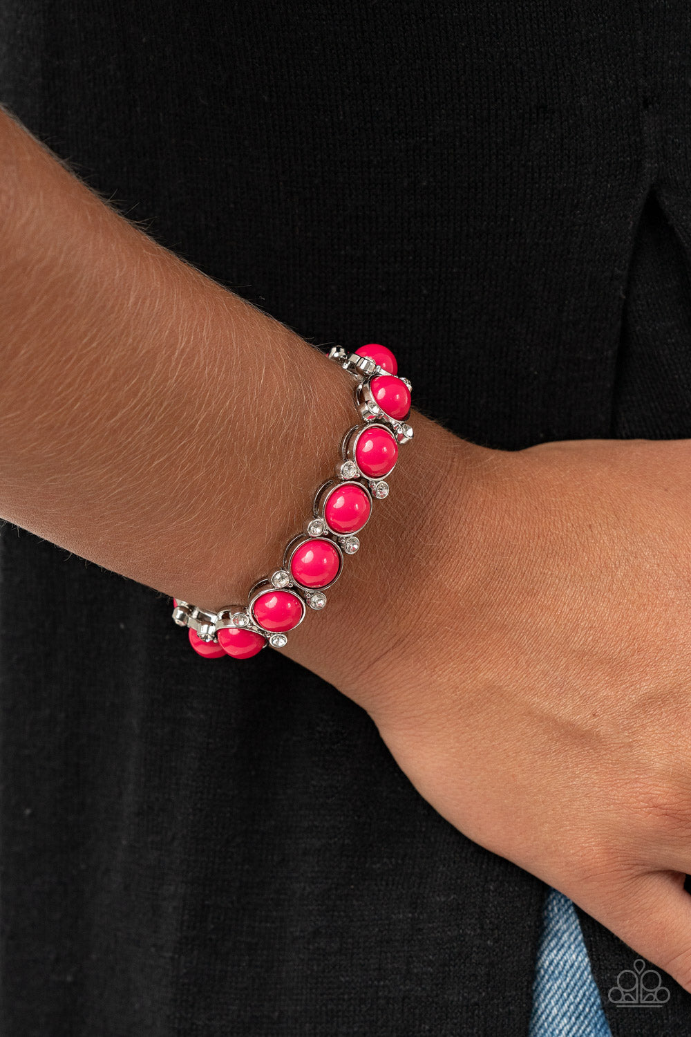 Paparazzi ♥ Flamboyantly Fruity - Pink ♥ Bracelet
