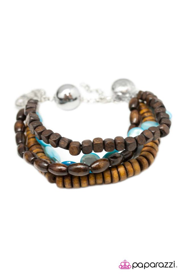 Paparazzi ♥ Sequoia - Blue ♥ Bracelet