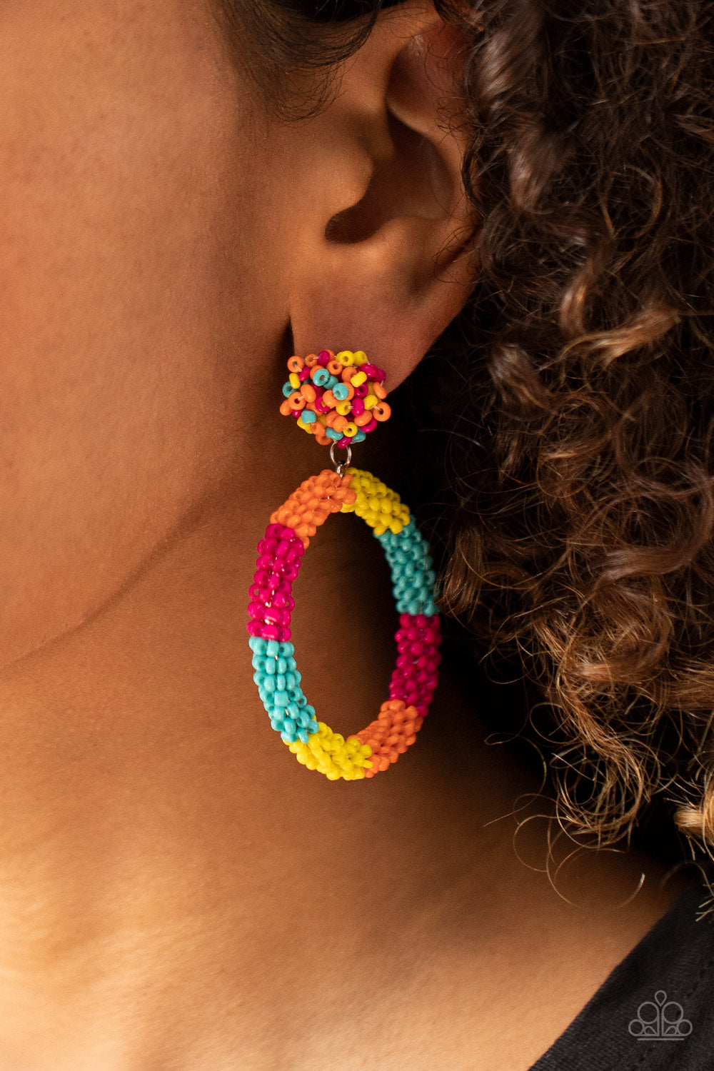 Paparazzi ♥ Be All You Can BEAD - Multi ♥ Earrings