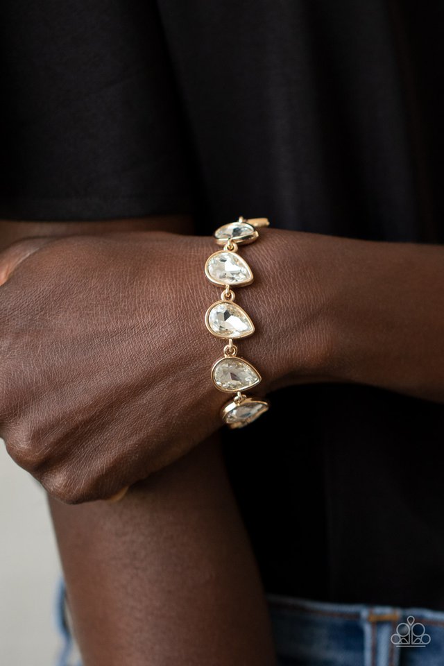 Paparazzi ♥ Free Rein - Gold ♥ Bracelet