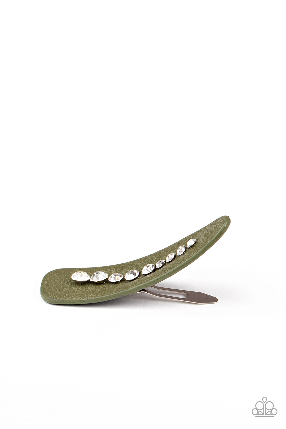 Paparazzi ♥ Snap Out Of It! - Green ♥ Hair Clip