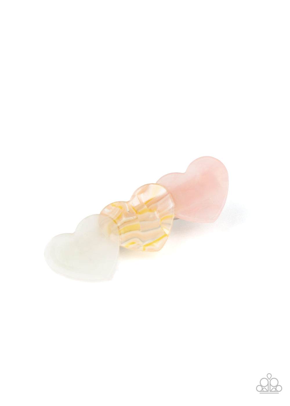 Paparazzi ♥ Doesnt HEART To Ask - Pink ♥ Hair Clip