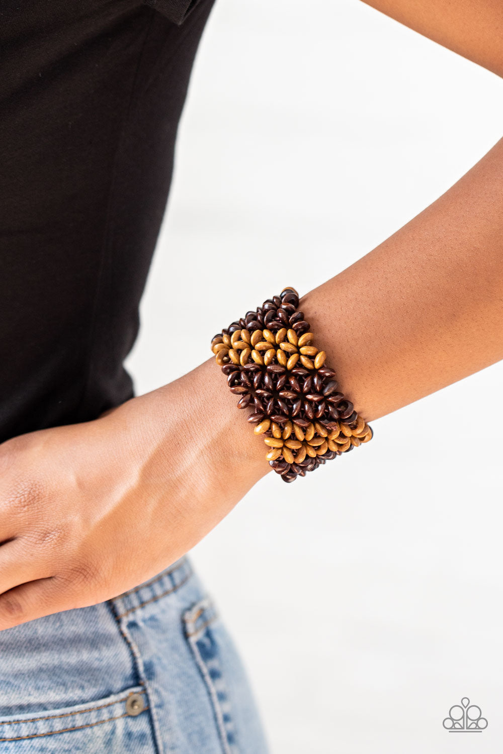 Paparazzi ♥ Island Expression - Brown ♥ Bracelet