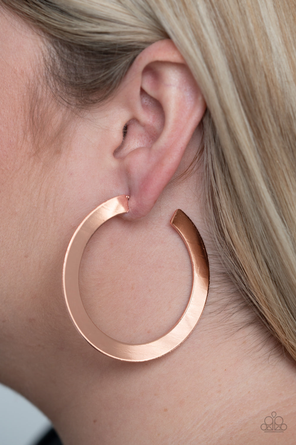 Paparazzi ♥ The Inside Track - Copper ♥ Earrings