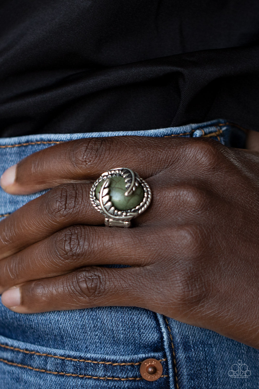 Paparazzi ♥ Palm Panache - Green ♥ Ring