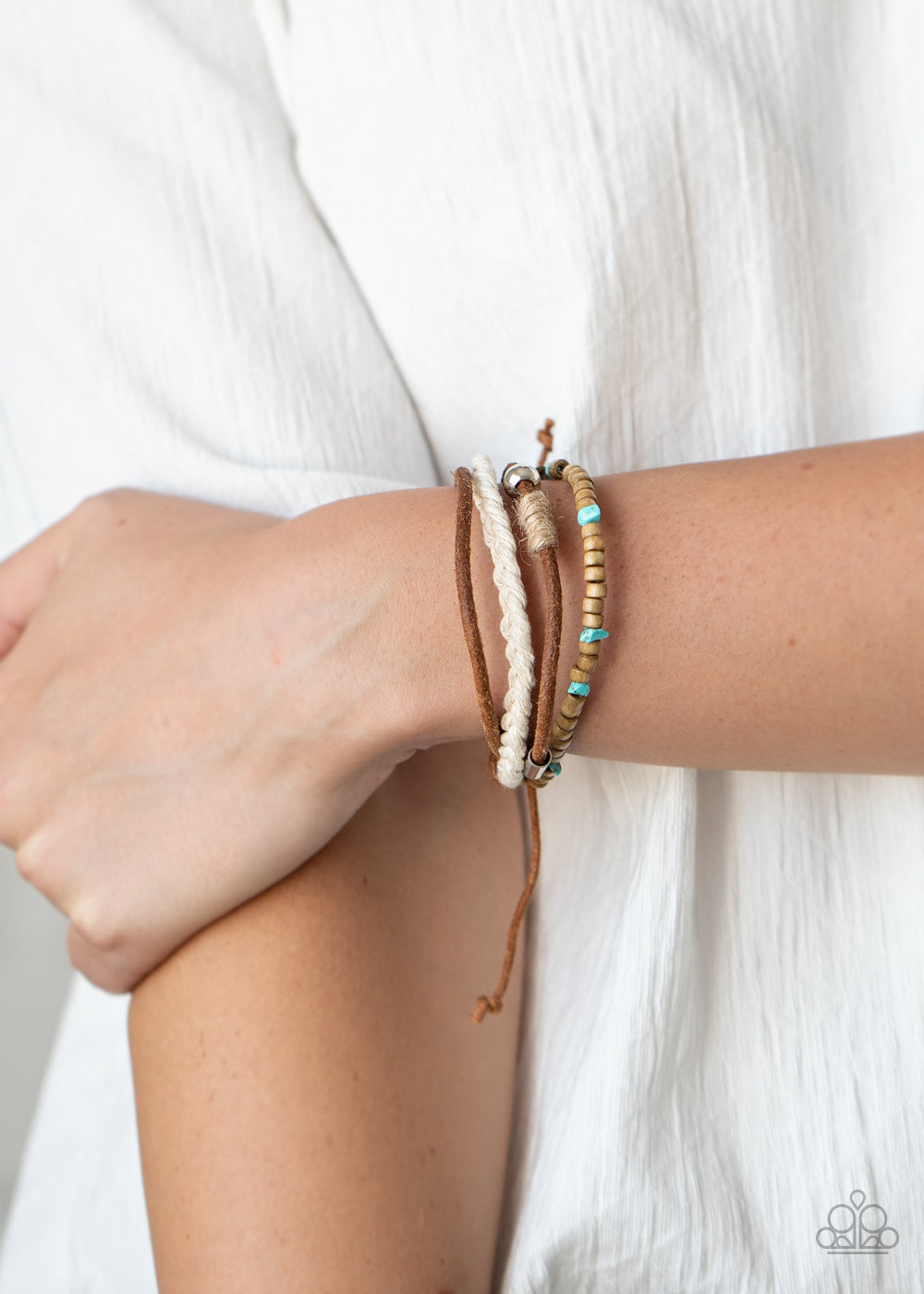 Paparazzi ♥ Sahara Pilgrim - Blue ♥ Bracelet