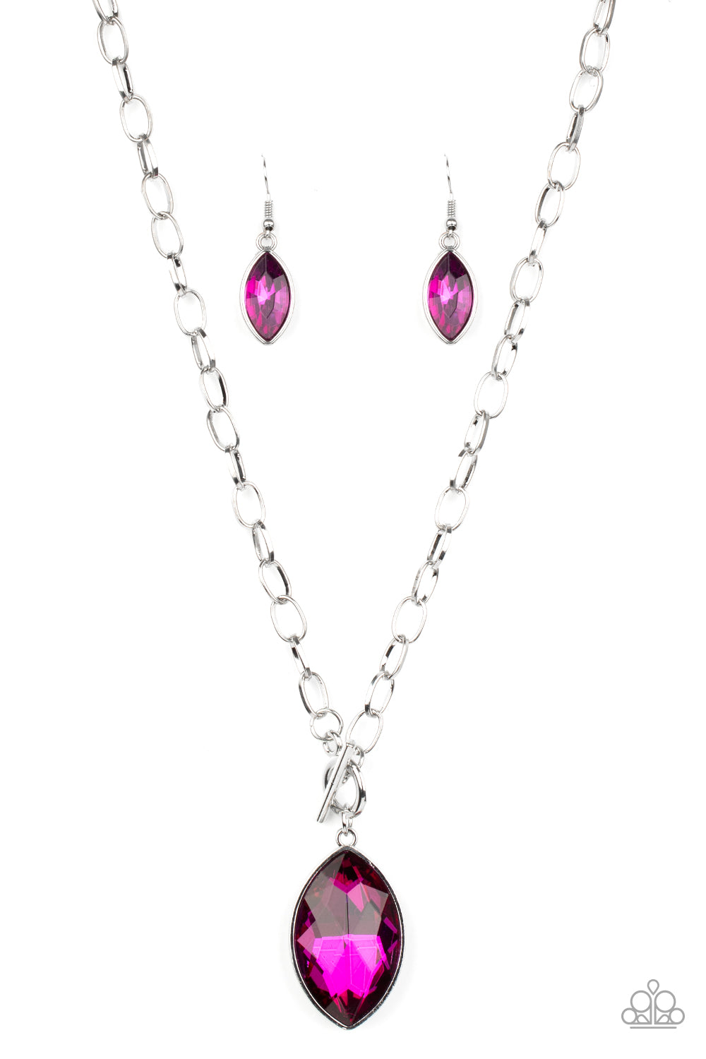 Paparazzi ♥ Unlimited Sparkle Pink ♥ Necklace – LisaAbercrombie