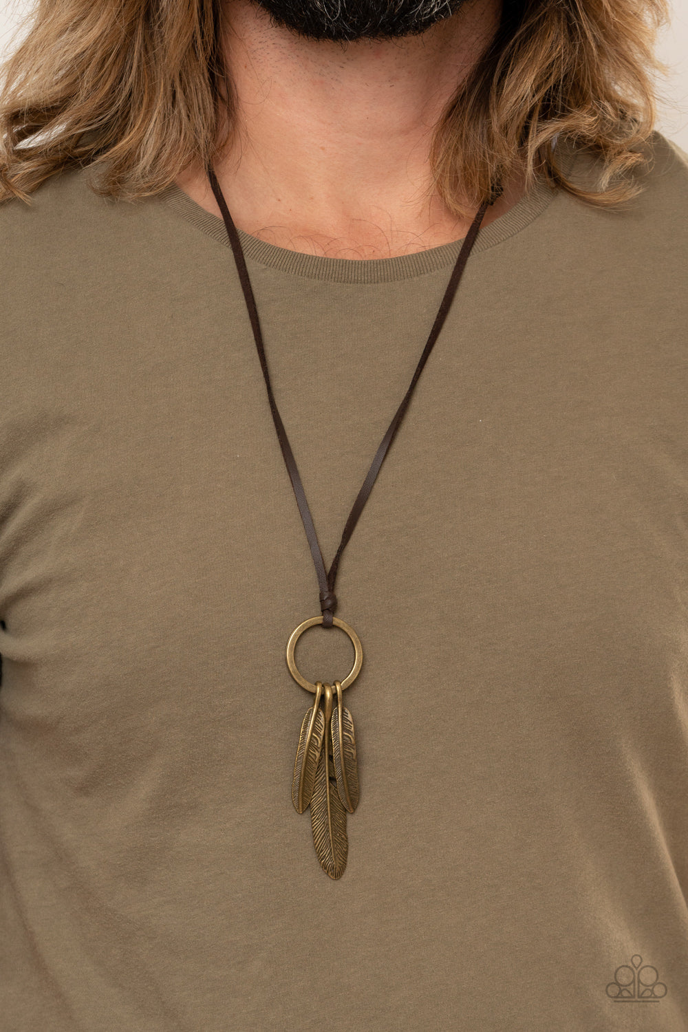 Paparazzi ♥ Bird Watcher - Brown ♥ Necklace