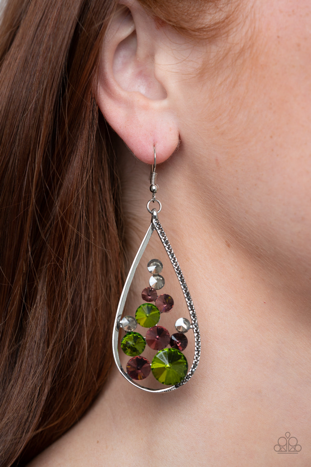 Paparazzi ♥ Tempest Twinkle - Multi ♥ Earrings