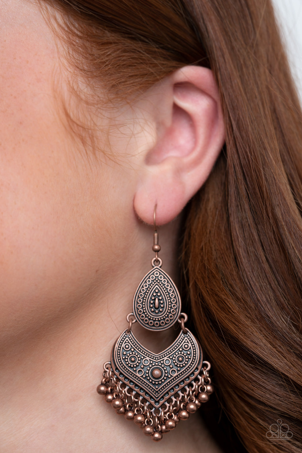 Paparazzi ♥ Music To My Ears - Copper ♥ Earrings