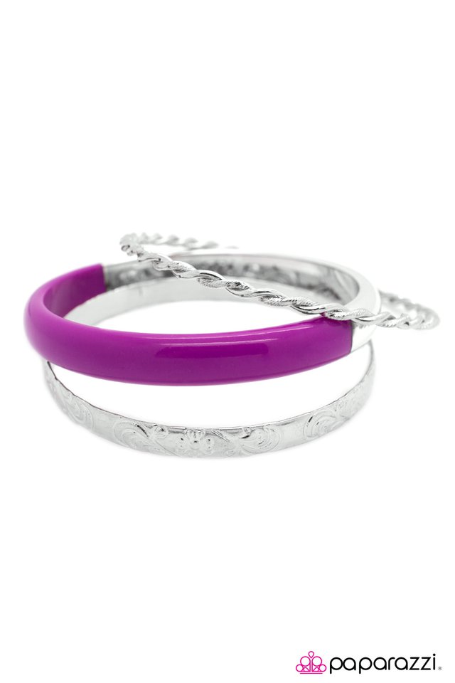 Paparazzi ♥ The Purple Divide - Purple ♥ Bracelet