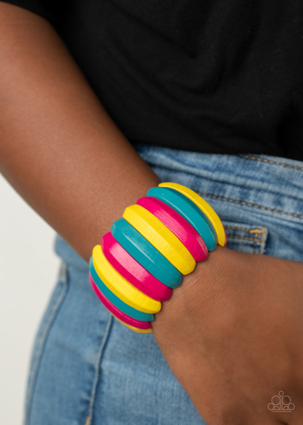 Paparazzi ♥ Colorfully Congo - Multi ♥ Bracelet