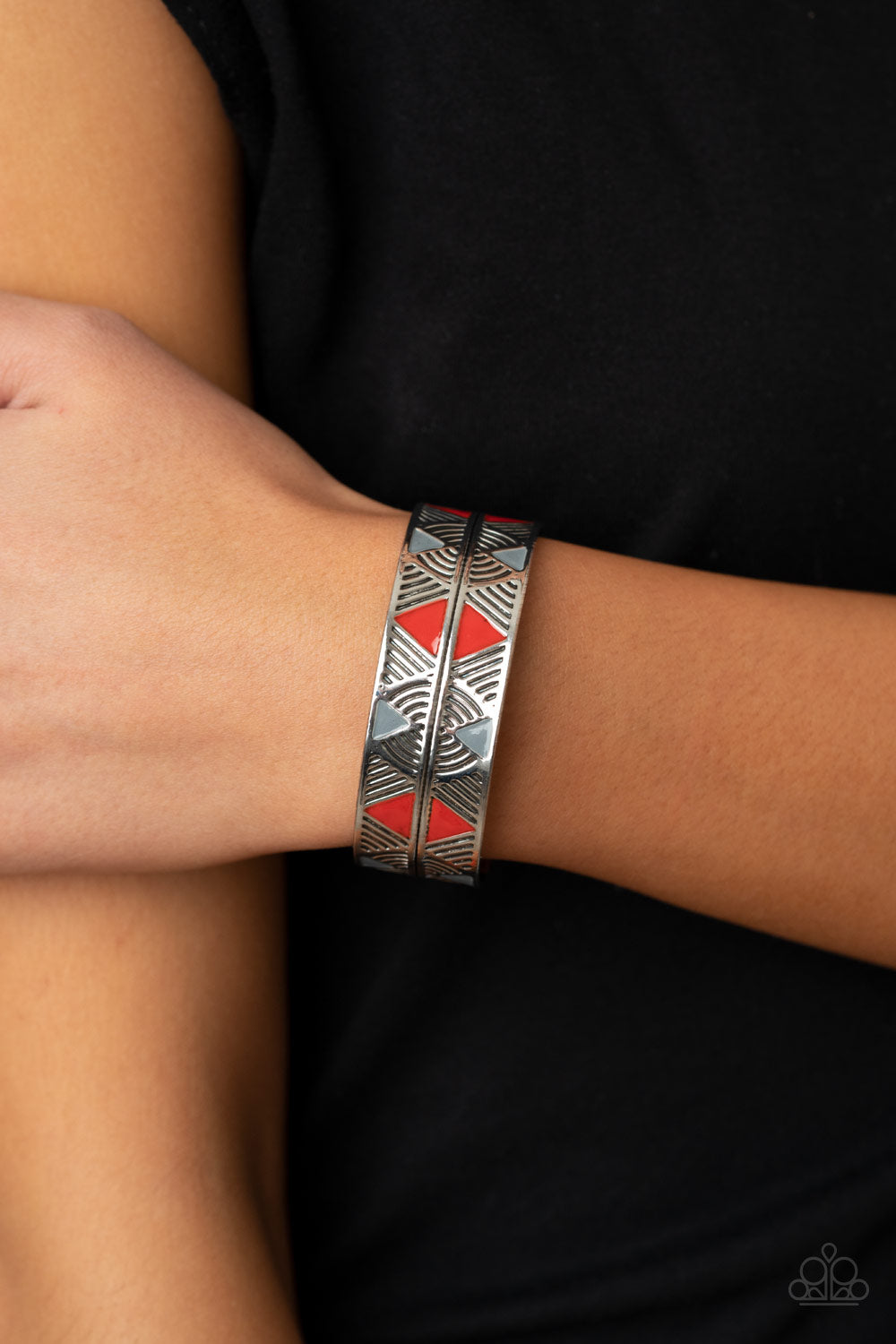 Paparazzi ♥ Hidden Glyphs - Red ♥ Bracelet