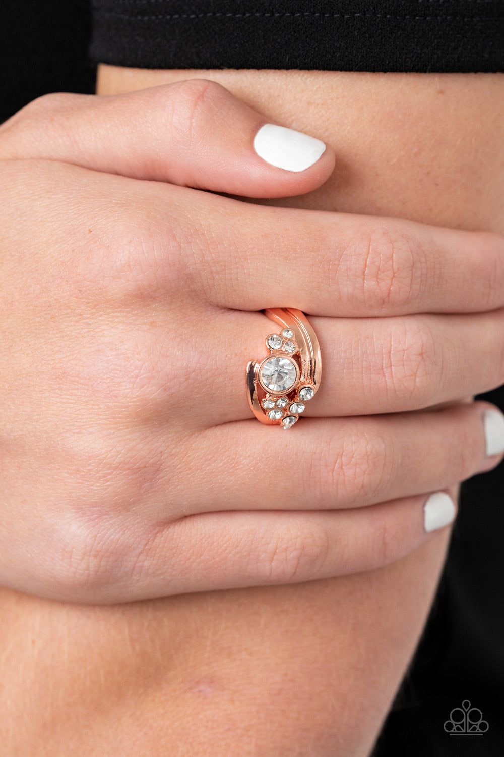 Paparazzi ♥ GLOW a Fuse - Copper ♥ Ring