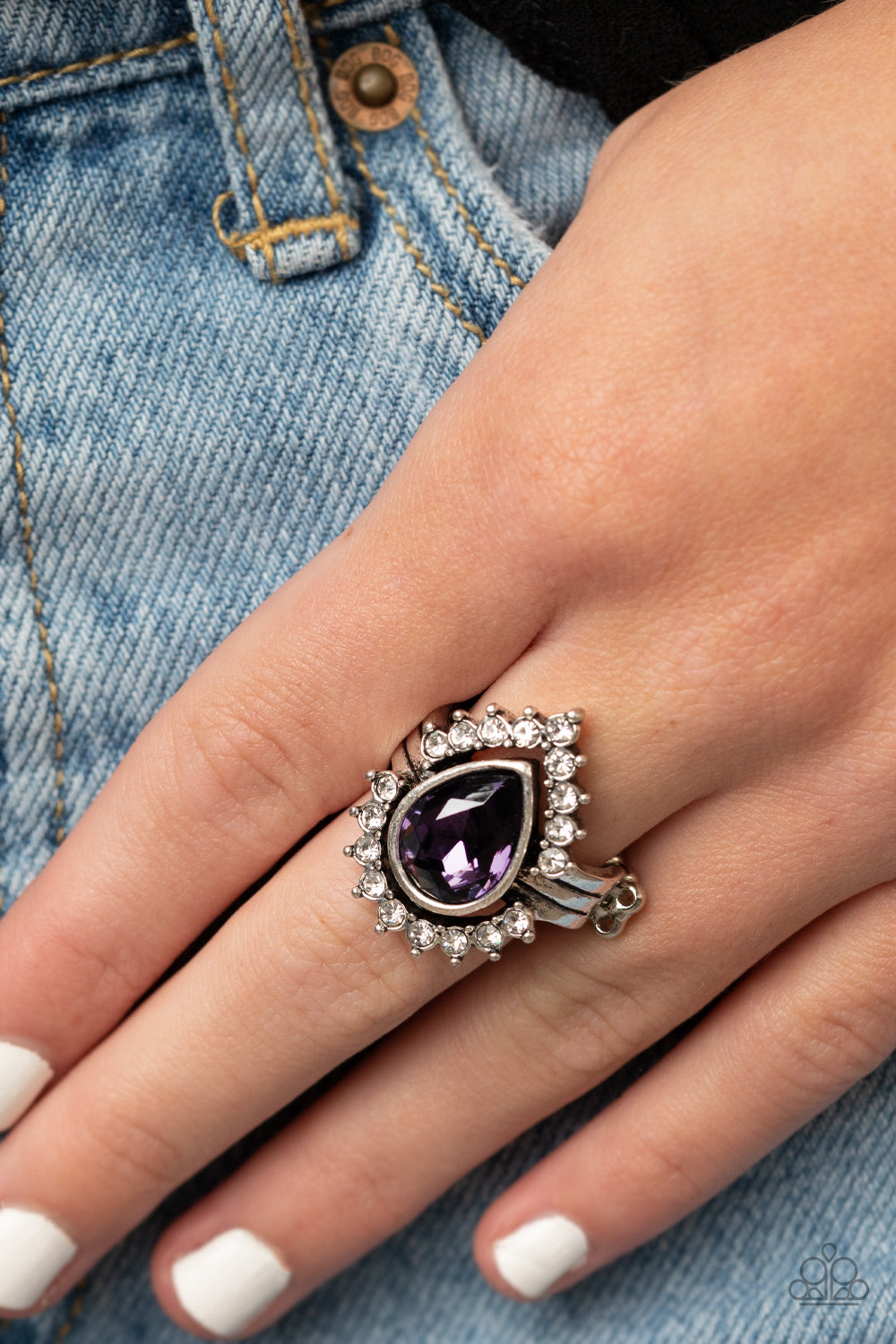 Paparazzi ♥ Make Your TRADEMARK - Purple ♥ Ring
