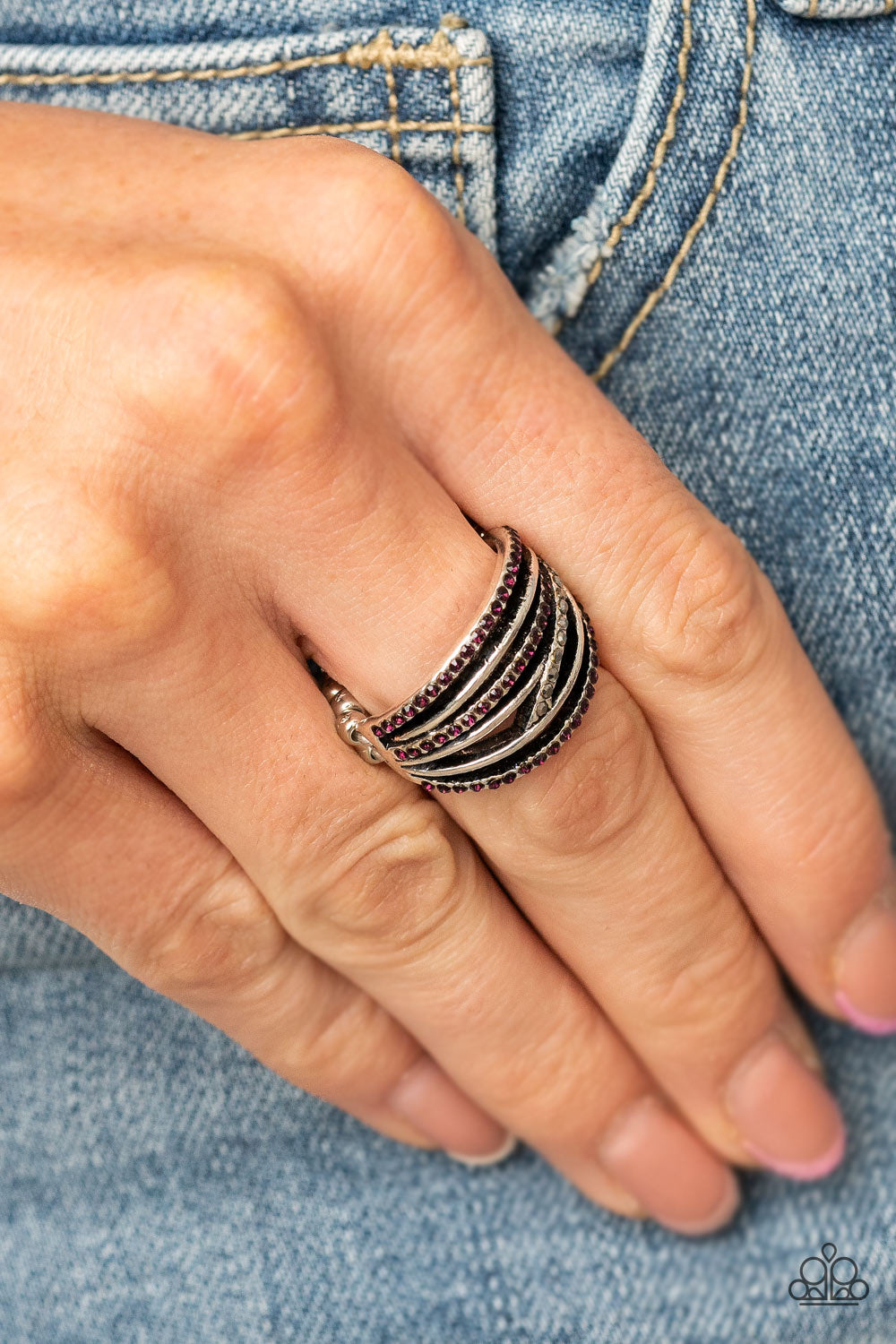 Paparazzi ♥ Get a Move on! - Purple ♥ Ring