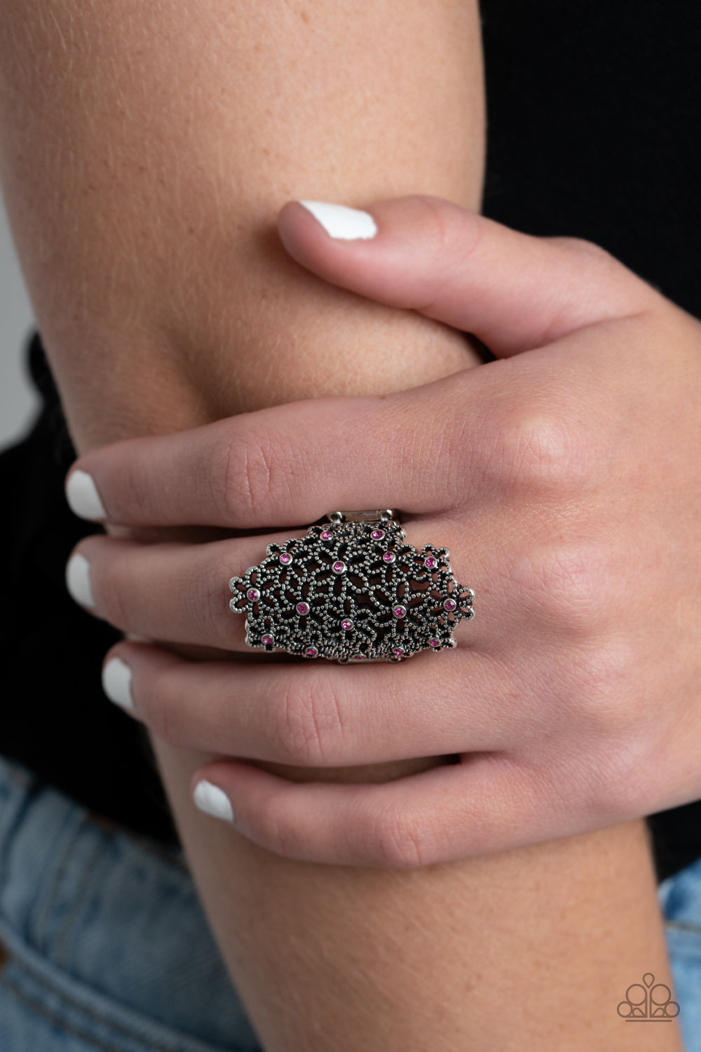 Paparazzi ♥ Youre a Sunflower - Pink ♥ Ring