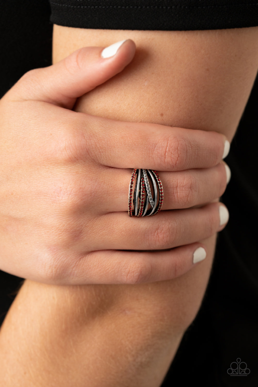 Paparazzi ♥ Get a Move on! - Red ♥ Ring