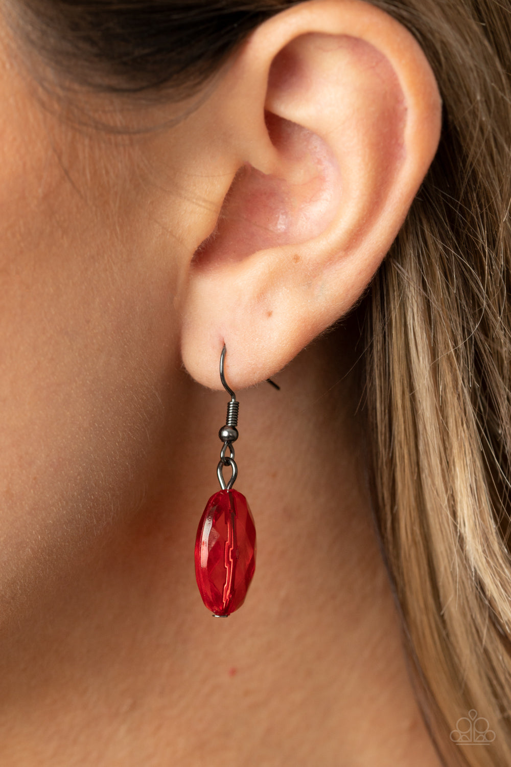 Paparazzi ♥ I Need a GLOW-cation - Red ♥ Necklace