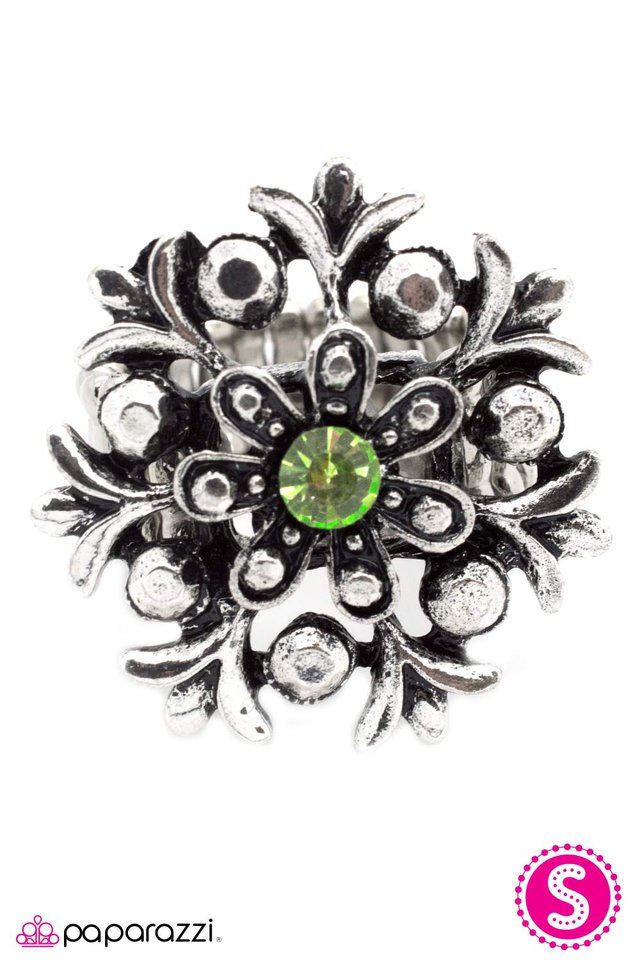 Paparazzi ♥ Ice Princess - Green ♥ Ring