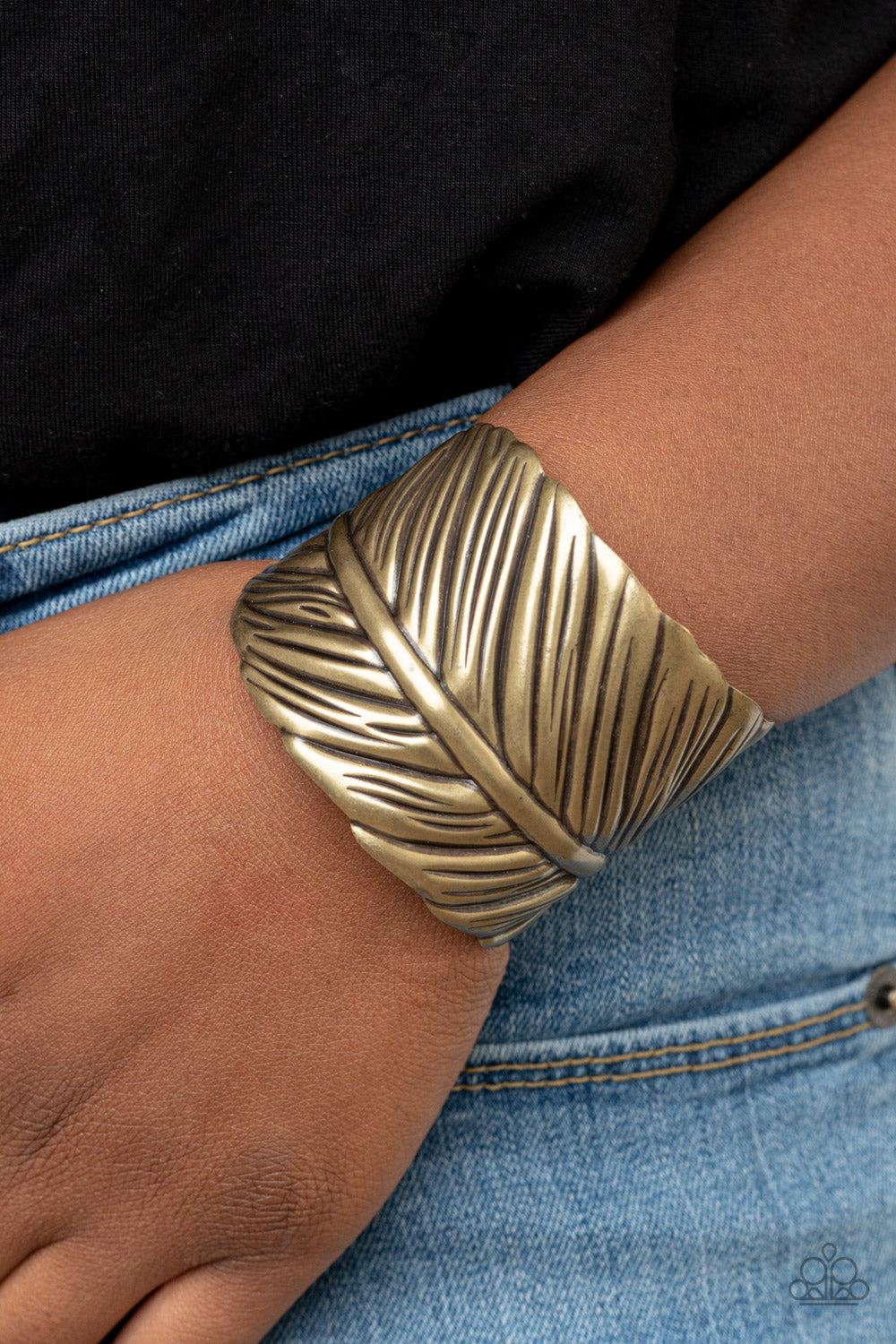 Paparazzi ♥ Where Theres a QUILL, Theres a Way - Brass ♥ Bracelet