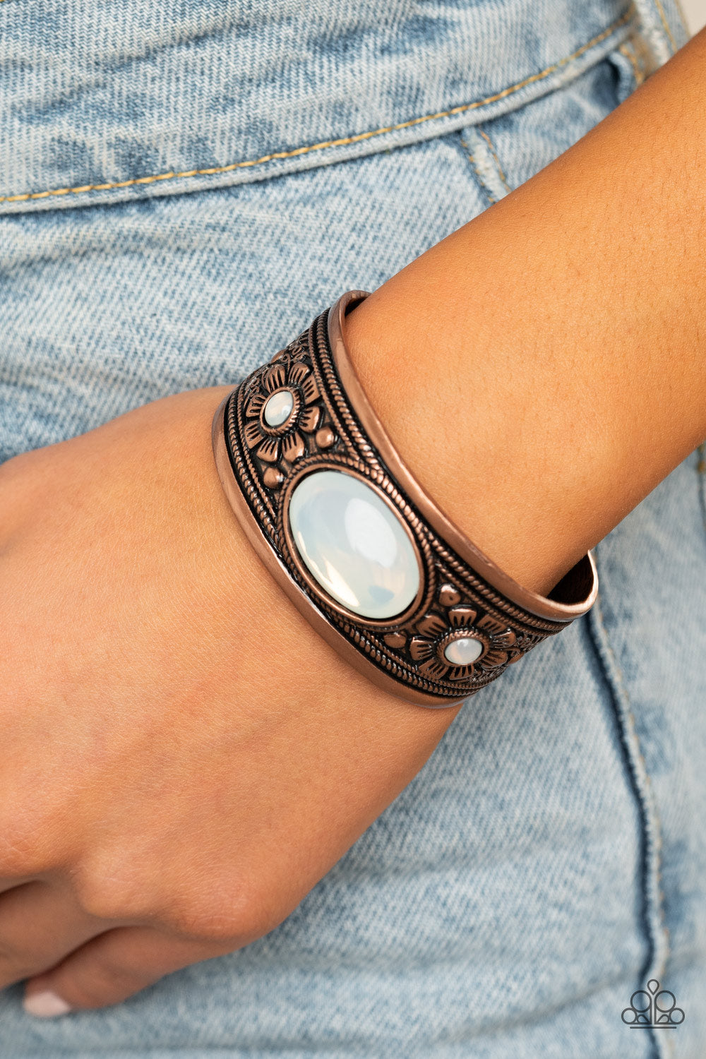 Paparazzi ♥ Sage Sanctuary - Copper ♥ Bracelet