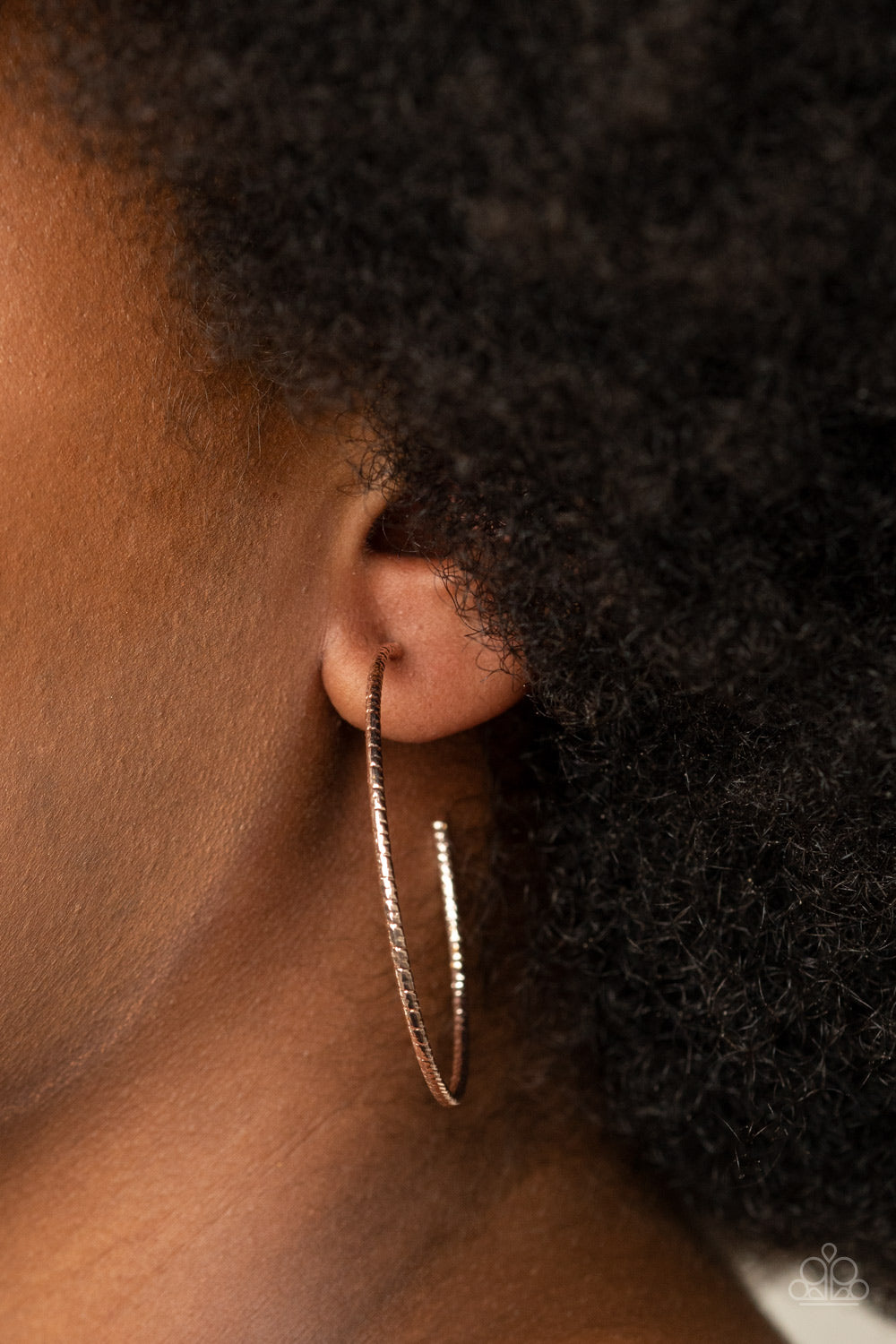 Paparazzi ♥ Inclined To Entwine - Rose Gold ♥ Earrings