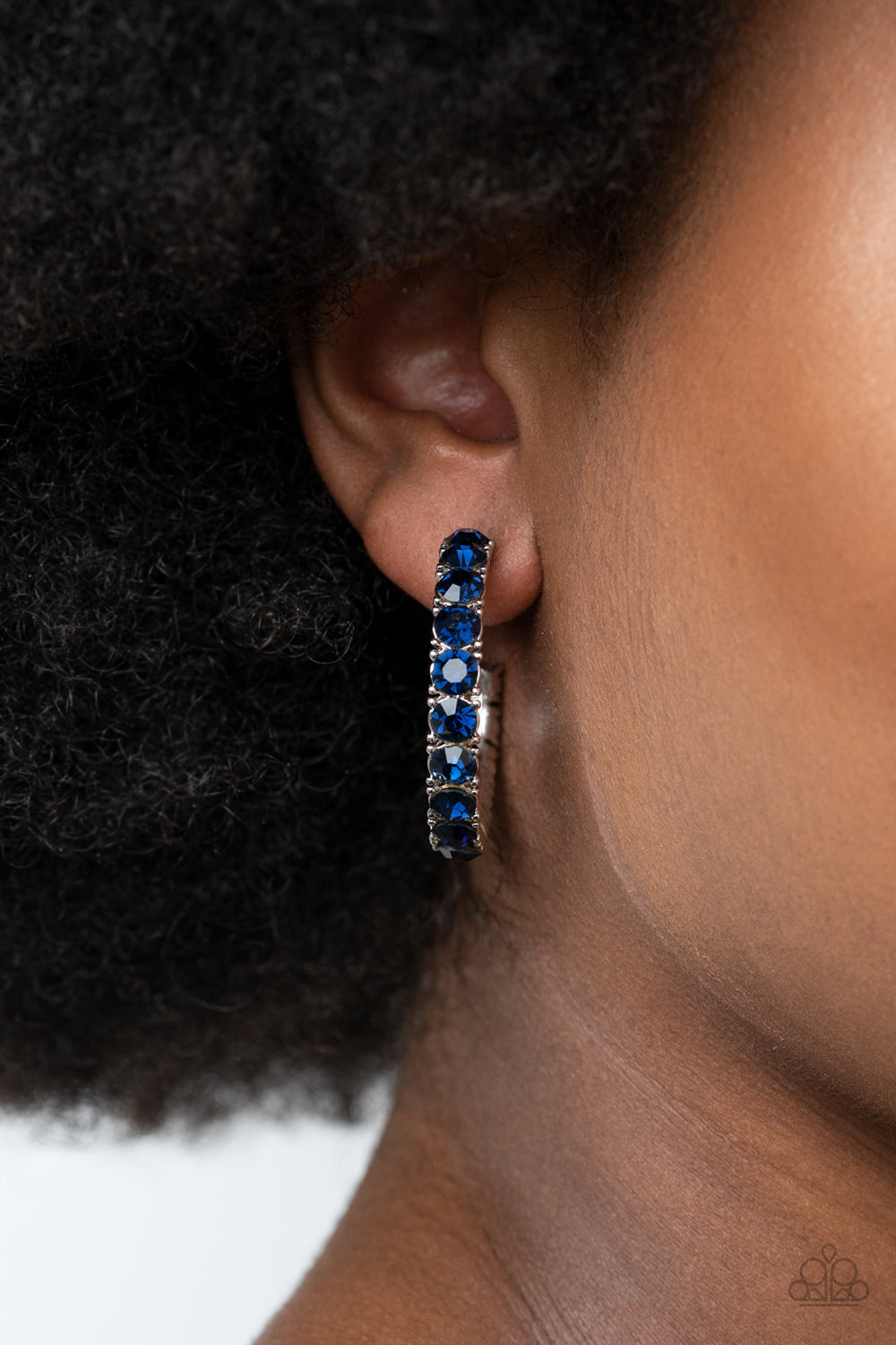 Paparazzi ♥ CLASSY is in Session - Blue ♥ Earrings