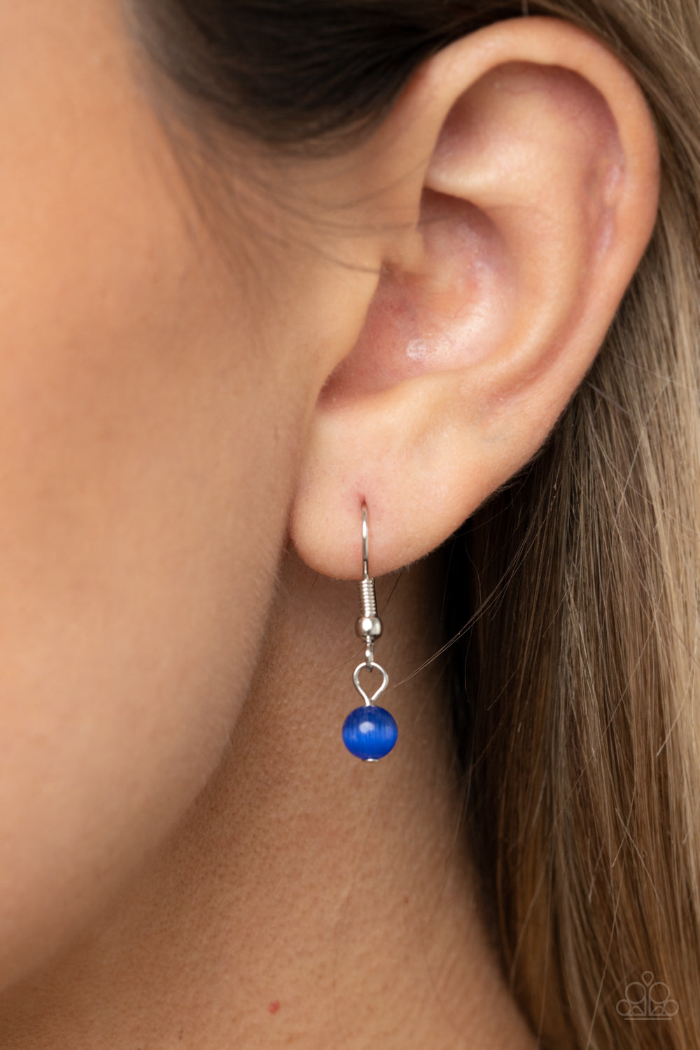 Paparazzi ♥ One Can Only GLEAM - Blue ♥ Necklace