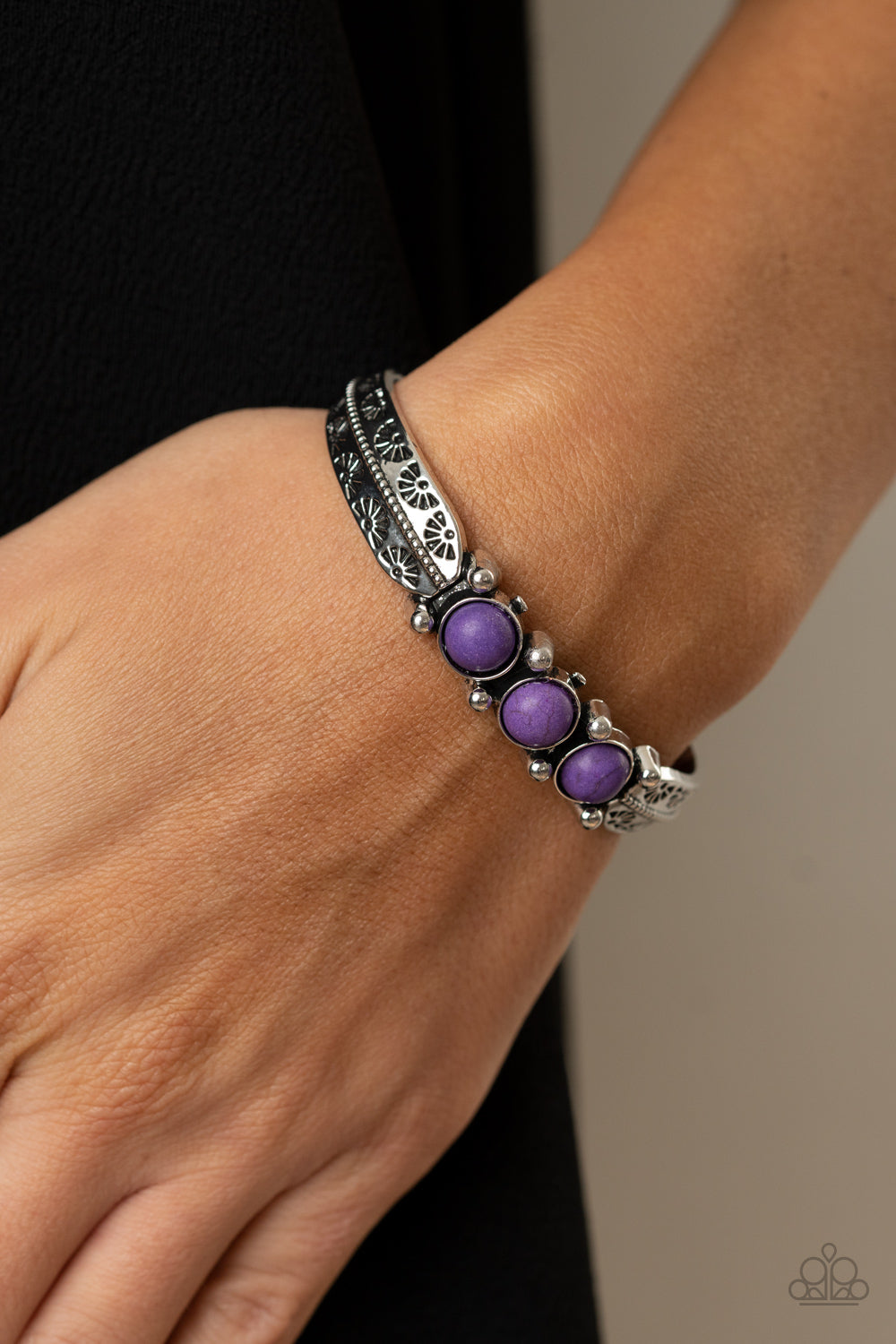Paparazzi ♥ Mojave Glyphs - Purple ♥ Bracelet