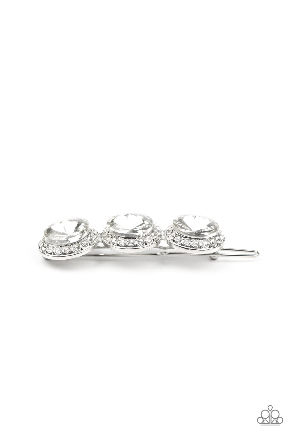 Paparazzi ♥ SPOTLIGHT It Up - White ♥ Hair Clip