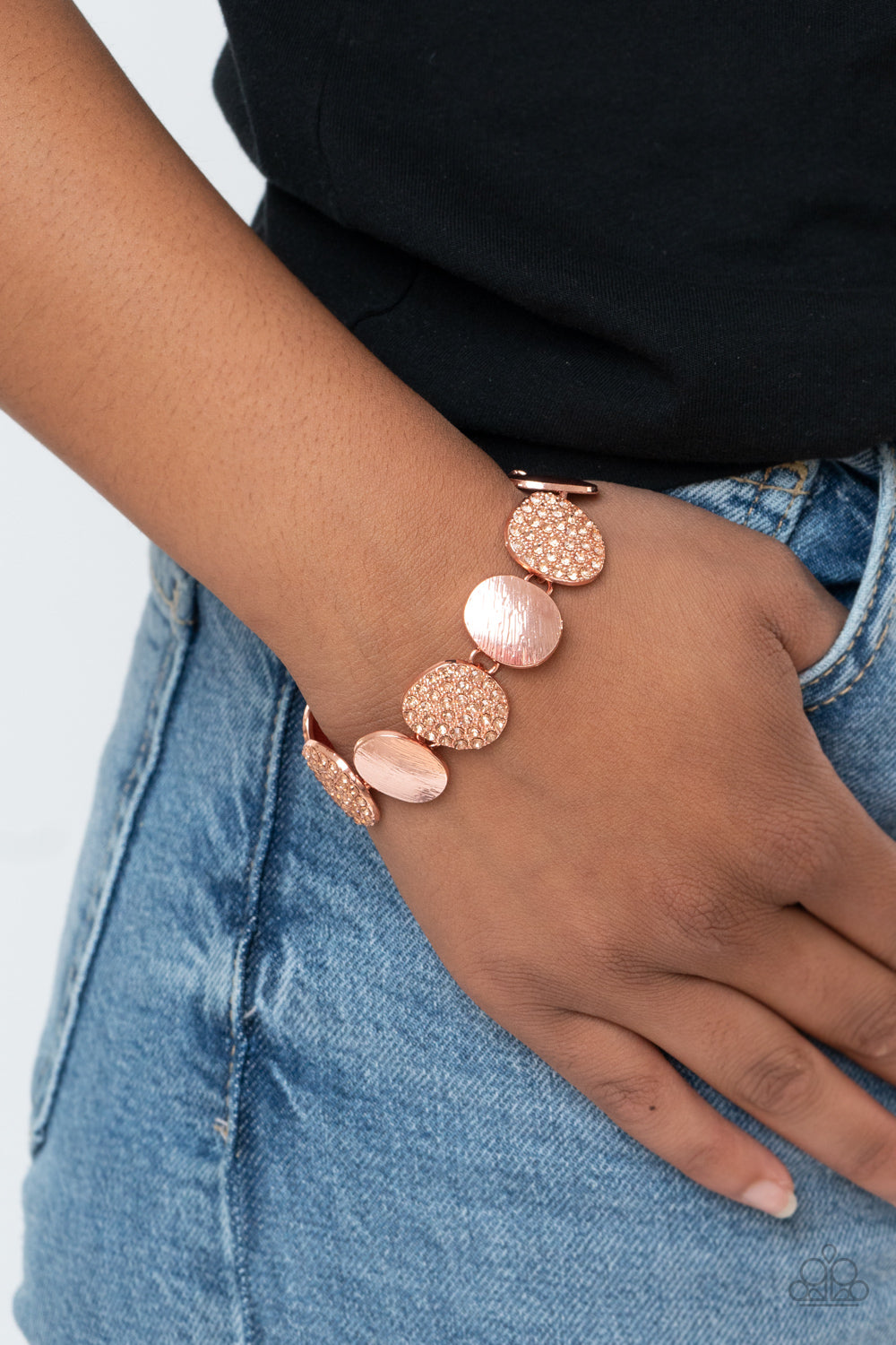 Paparazzi ♥ Tough LUXE - Copper ♥ Bracelet