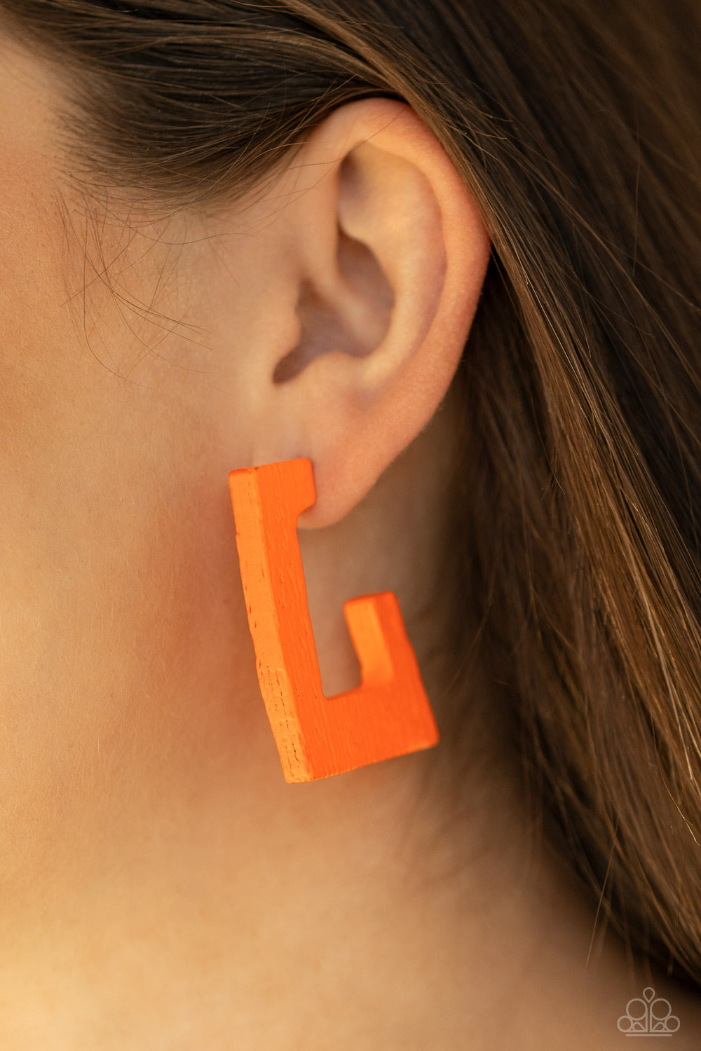 Paparazzi ♥ The Girl Next OUTDOOR - Orange ♥ Earrings