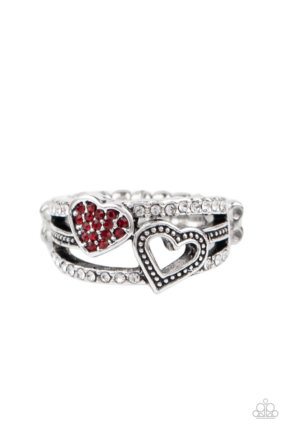 Paparazzi ♥ You Make My Heart BLING - Red ♥ Ring