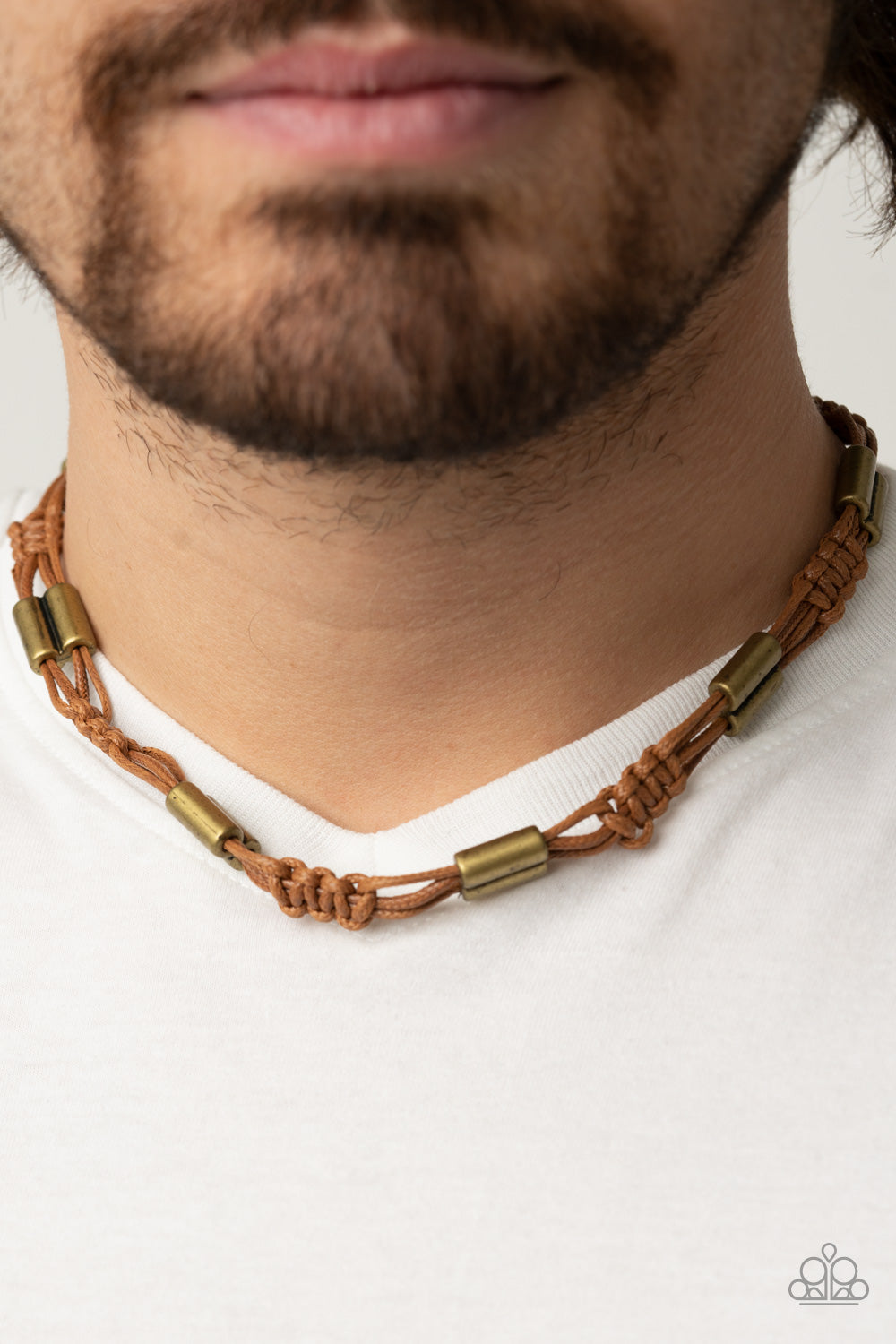 Paparazzi ♥ Offshore Drifter - Brown ♥ Necklace