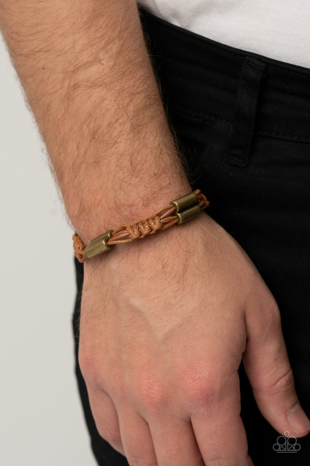 Paparazzi ♥ Always Adrift - Brown ♥ Bracelet
