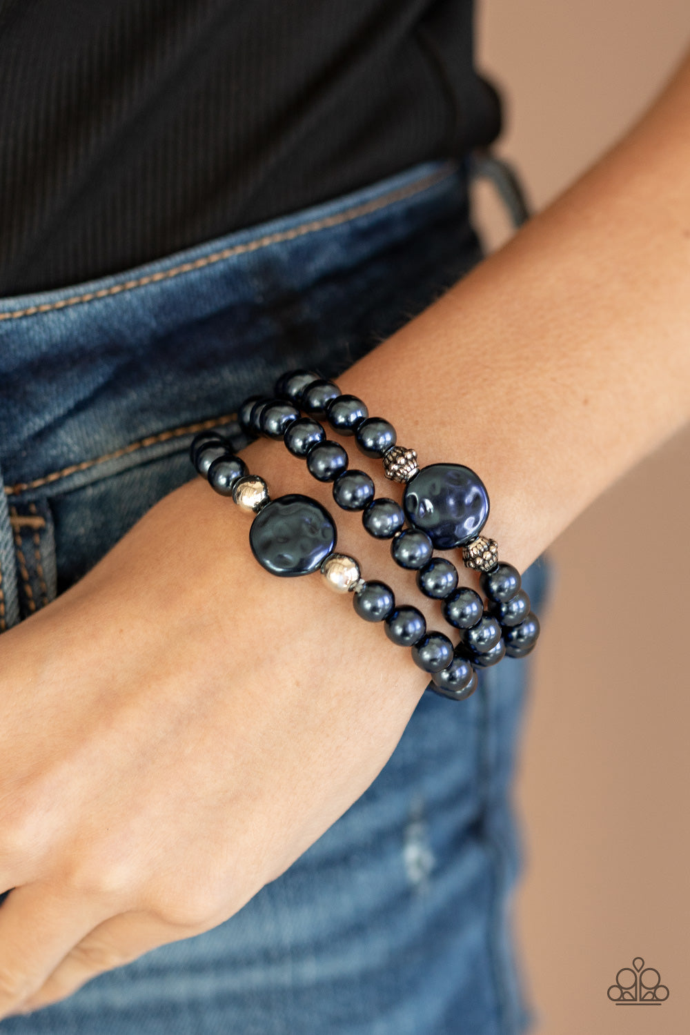 Paparazzi ♥ Exquisitely Elegant - Blue ♥ Bracelet