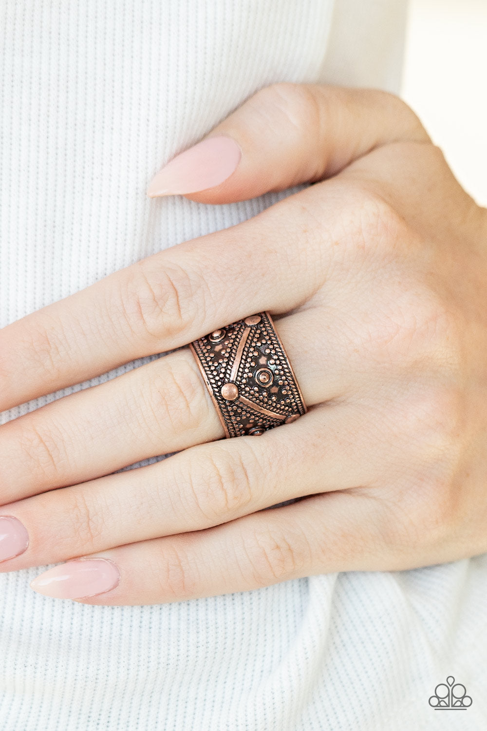 Paparazzi ♥ Primal Patterns - Copper ♥ Ring