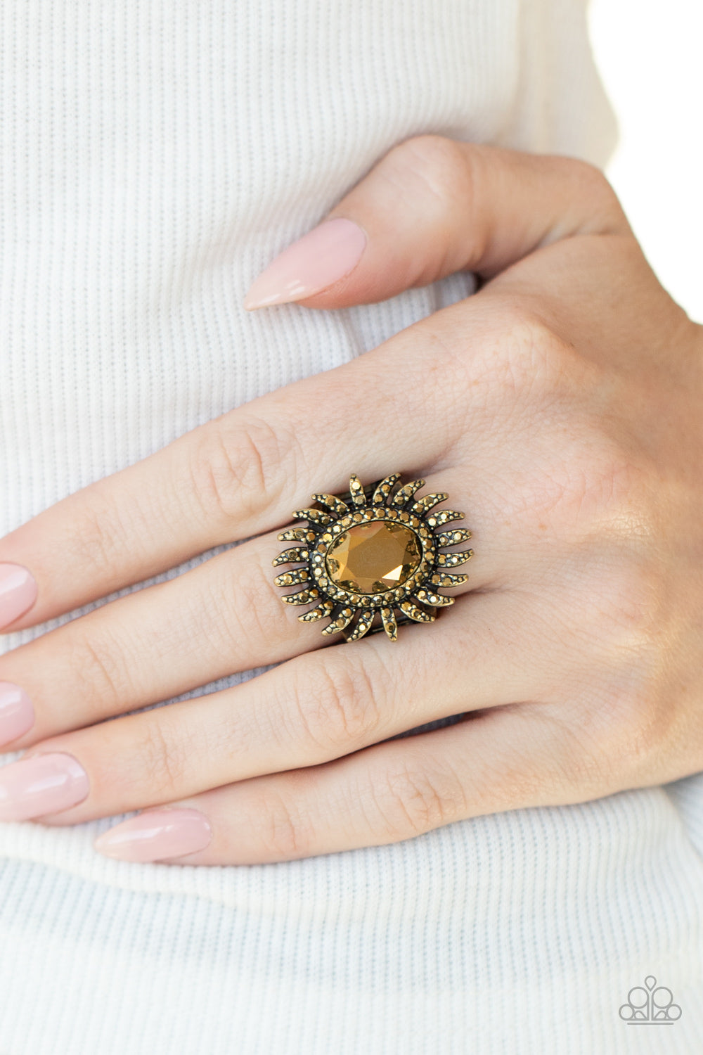 Paparazzi ♥ Ultra Luxe - Brass ♥ Ring