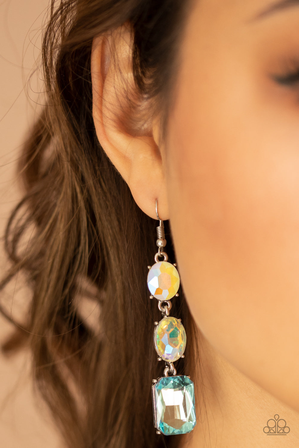 Paparazzi ♥ Dripping In Melodrama - Blue ♥ Earrings